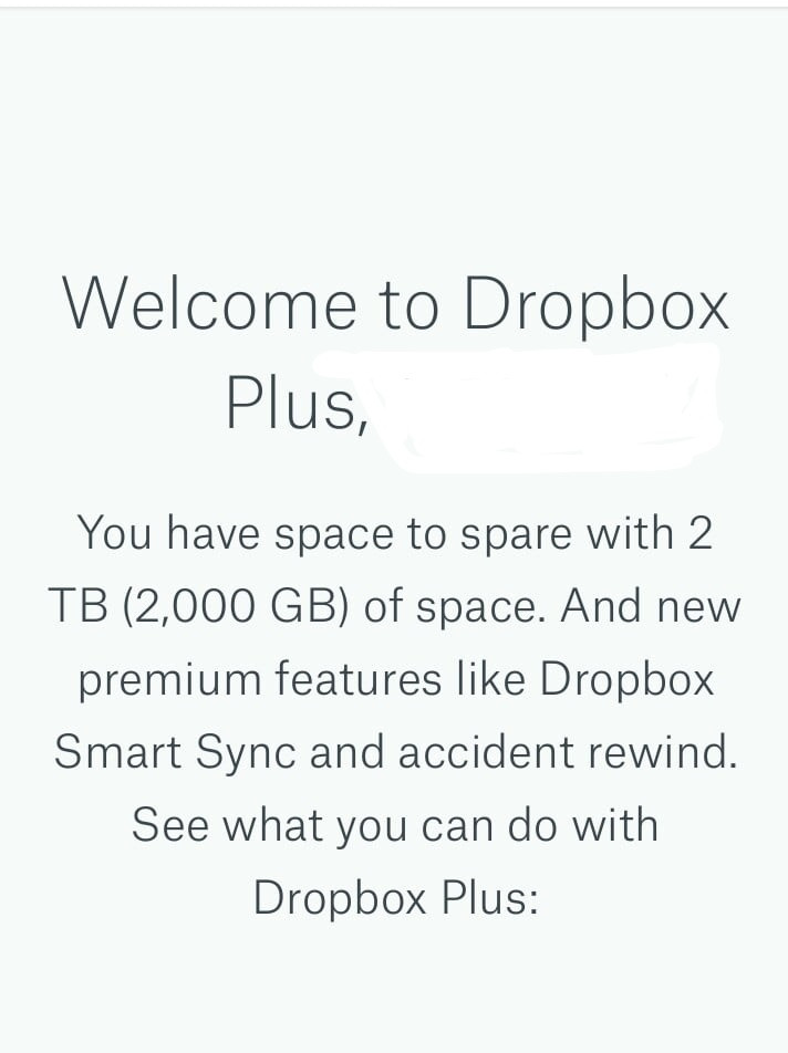 Dropbox 2025 plus 2tb